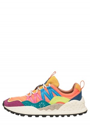 Adidasy Flower Mountain Washi Damskie Pomarańczowe Fioletowe | YVJ7296RR