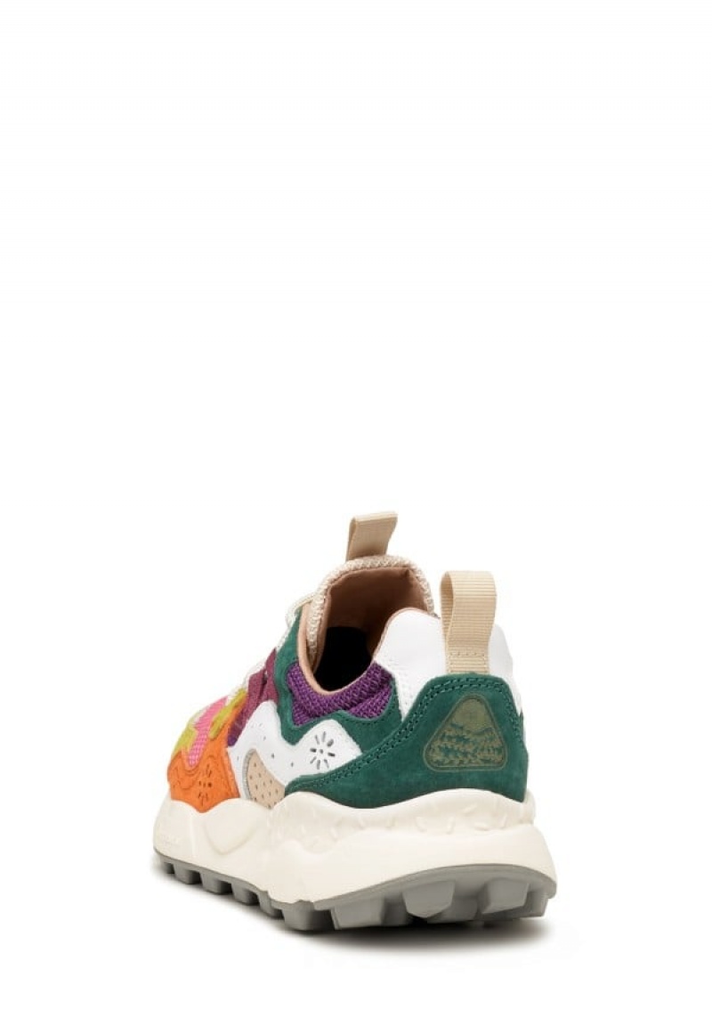 Adidasy Flower Mountain Yamano 3 Damskie Fuksja Żółte | EVX6136UR