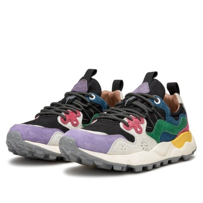 Adidasy Flower Mountain Yamano 3 Damskie Fioletowe Czarne Białe | PCH3146PV