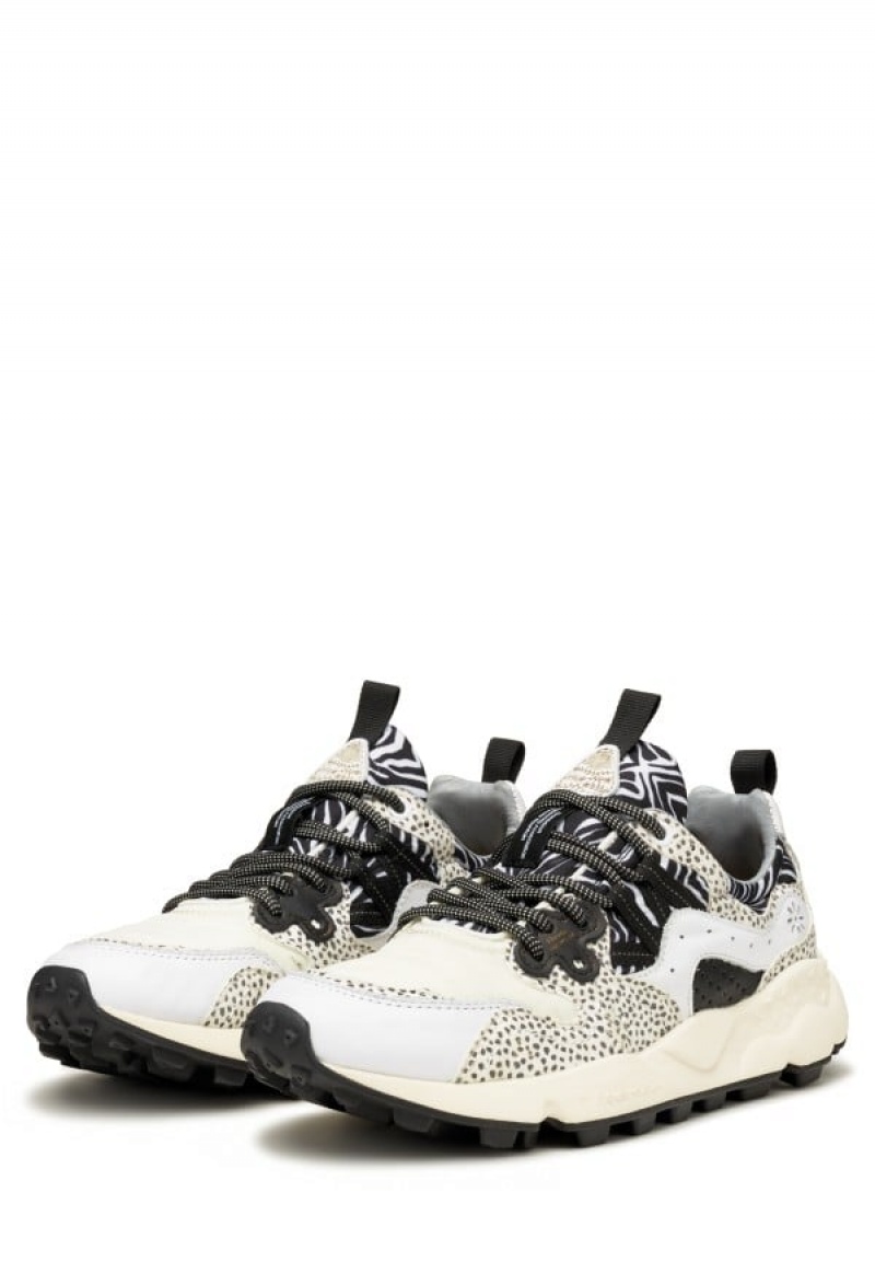 Adidasy Flower Mountain Yamano 3 Uni Damskie Białe Czarne | VQM5775AA